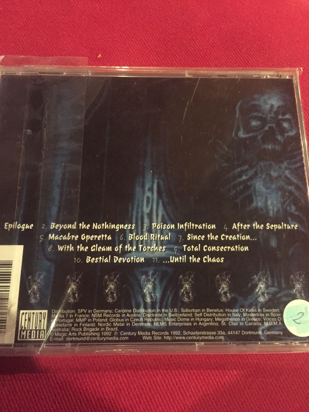 Samael - Blood Ritual - Samael (CD) music collectible [Barcode 727701973722] - Main Image 2