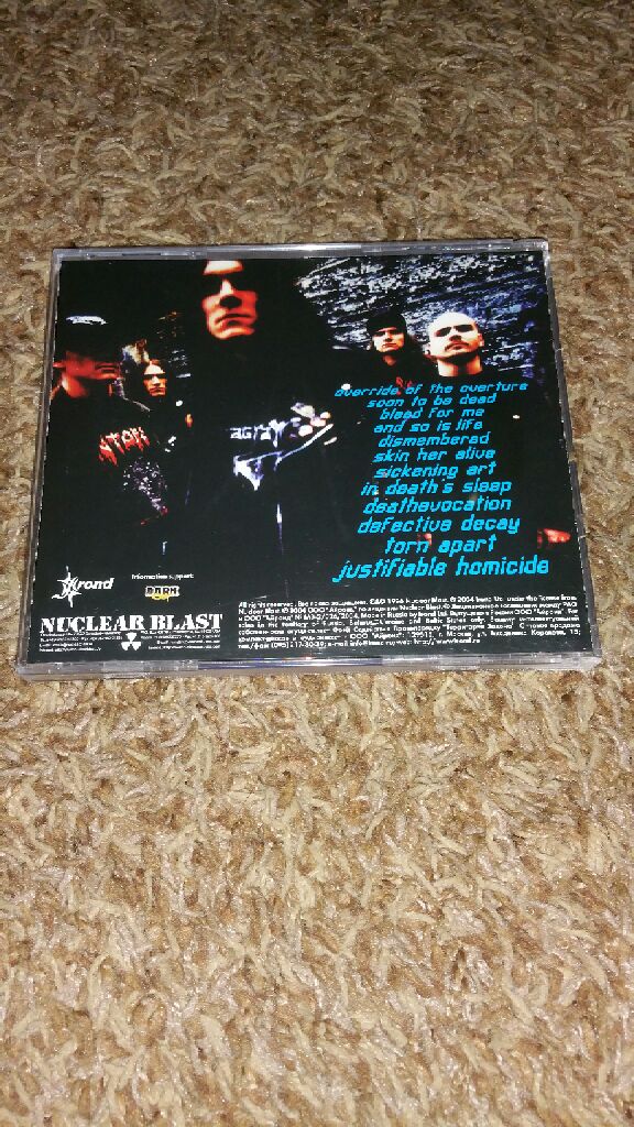 Like An Everflowing Stream - Dismember (CD - 40) music collectible [Barcode 727361601829] - Main Image 2