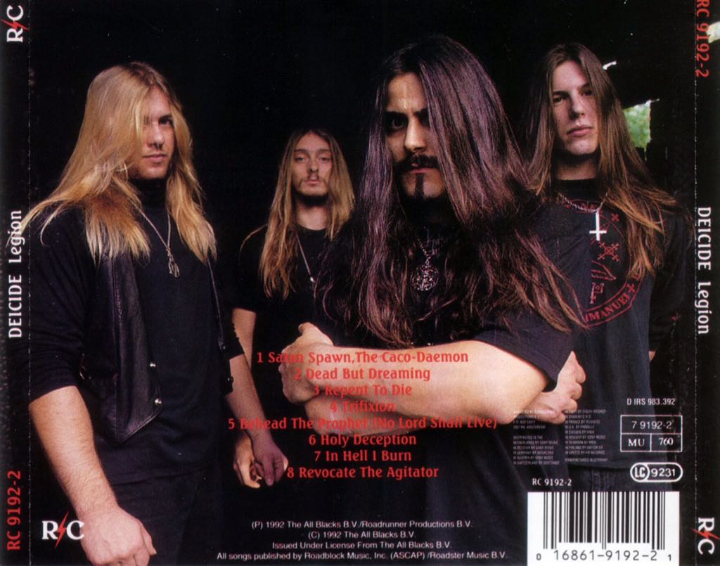 Legion - Deicide (CD - 29) music collectible - Main Image 2