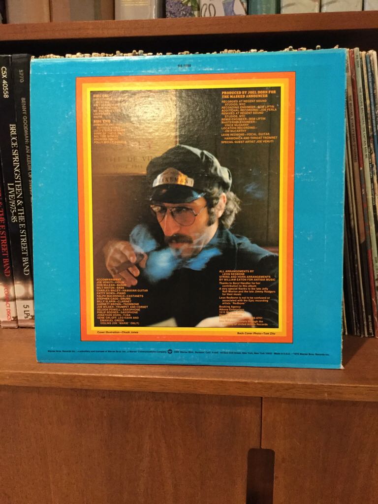 On The Track - Leon Redbone (12”) music collectible - Main Image 2