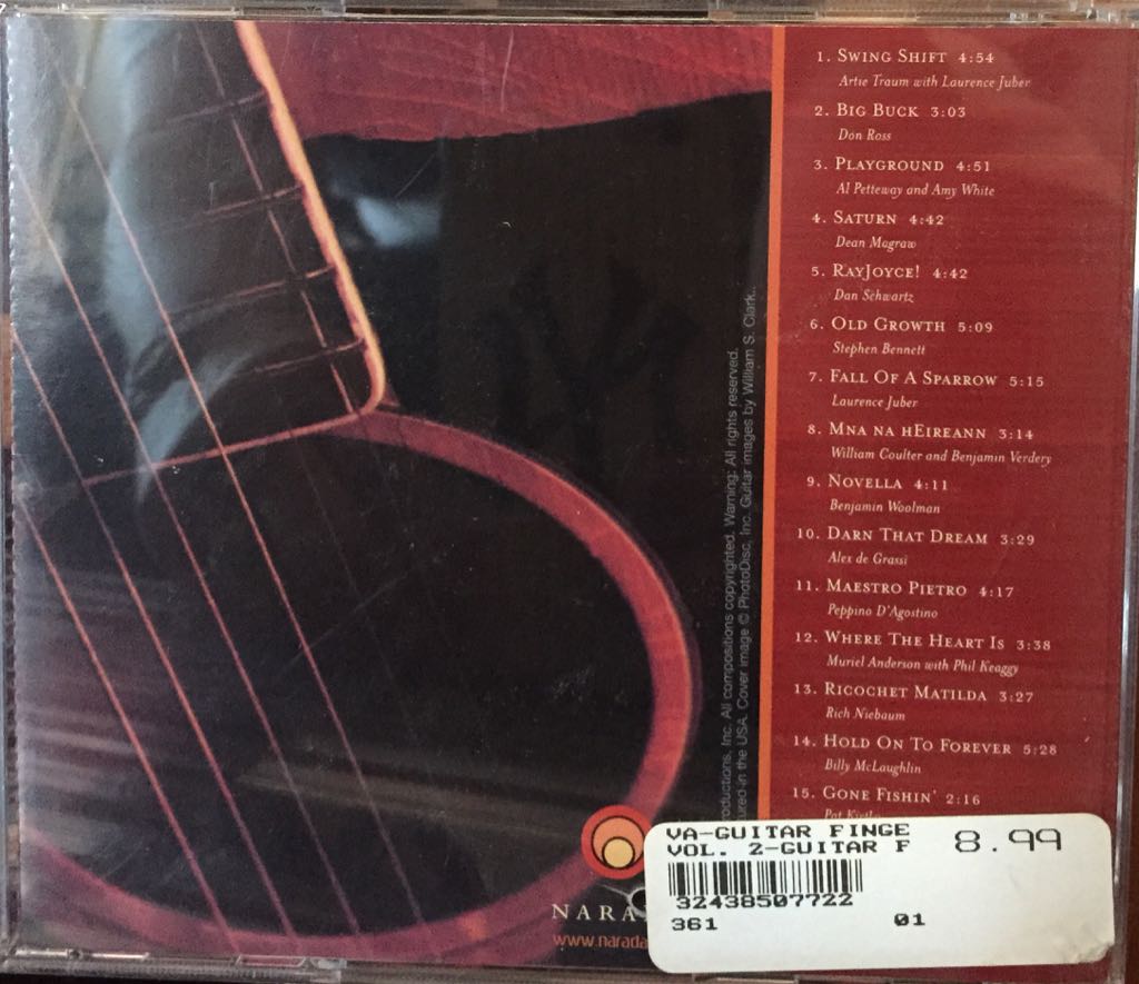 Guitar Fingerstyle - Various Artists (CD) music collectible [Barcode 083616105628] - Main Image 2