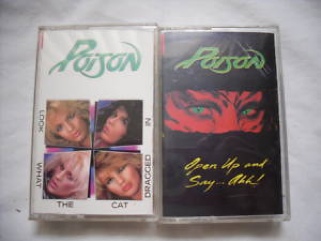 #01 Look What the Cat Dragged In - Poison (Cassette) music collectible [Barcode 077771252341] - Main Image 1