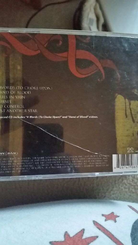 Hand Of Blood - Bullet For My Valentine (CD - 22) music collectible [Barcode 828767087627] - Main Image 2