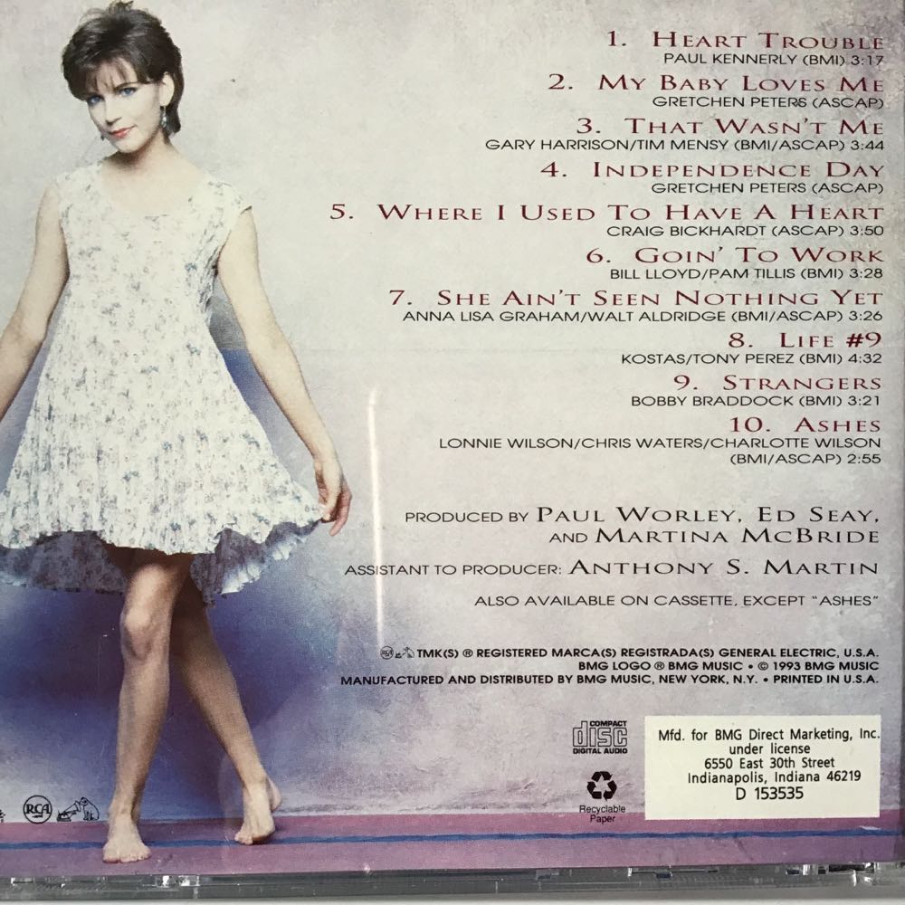 The Way That I Am - Martina McBride (CD) music collectible - Main Image 2