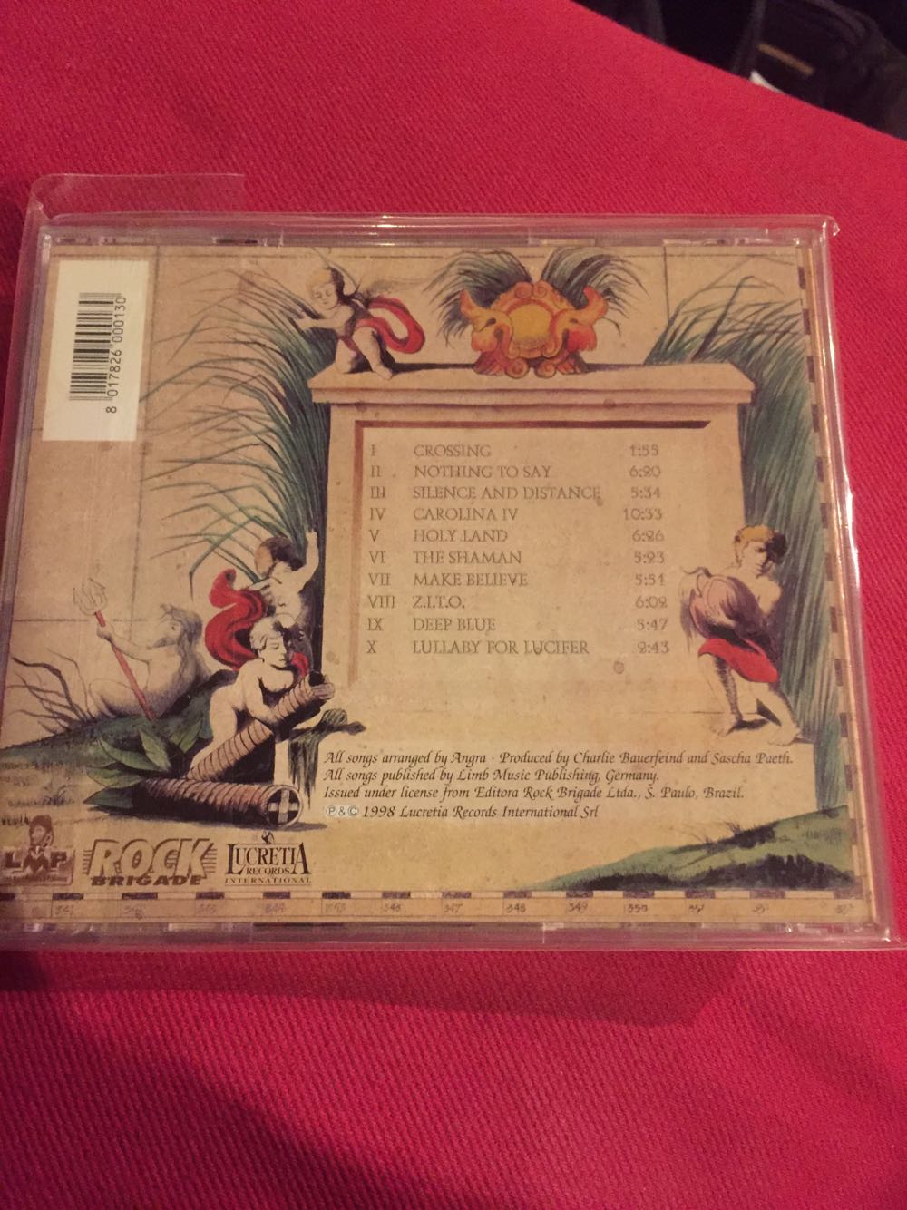 Holy Land - Angra (CD) music collectible [Barcode 8017826000130] - Main Image 3