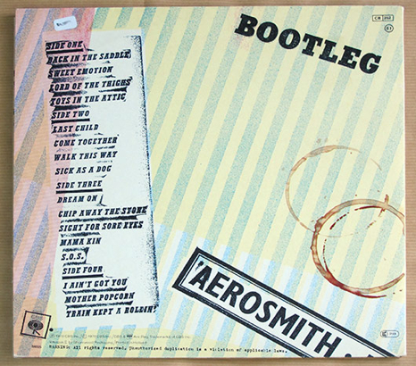 Live! Bootleg - Aerosmith (CD - 7101) music collectible [Barcode 5099747496721] - Main Image 2