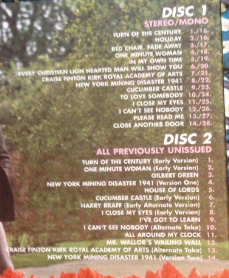 1st - Bee Gees (CD) music collectible [Barcode 081227476625] - Main Image 2