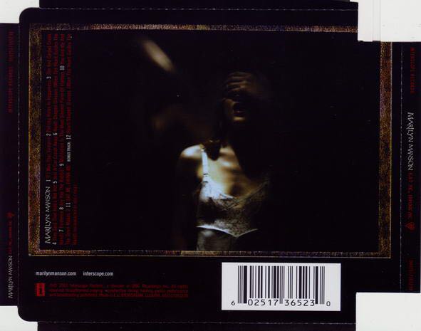 Eat Me Drink Me - Marilyn Manson (CD) music collectible [Barcode 602517365247] - Main Image 2