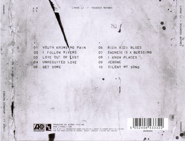 Wounded Rhymes - Lykke Li (CD-R) music collectible - Main Image 2