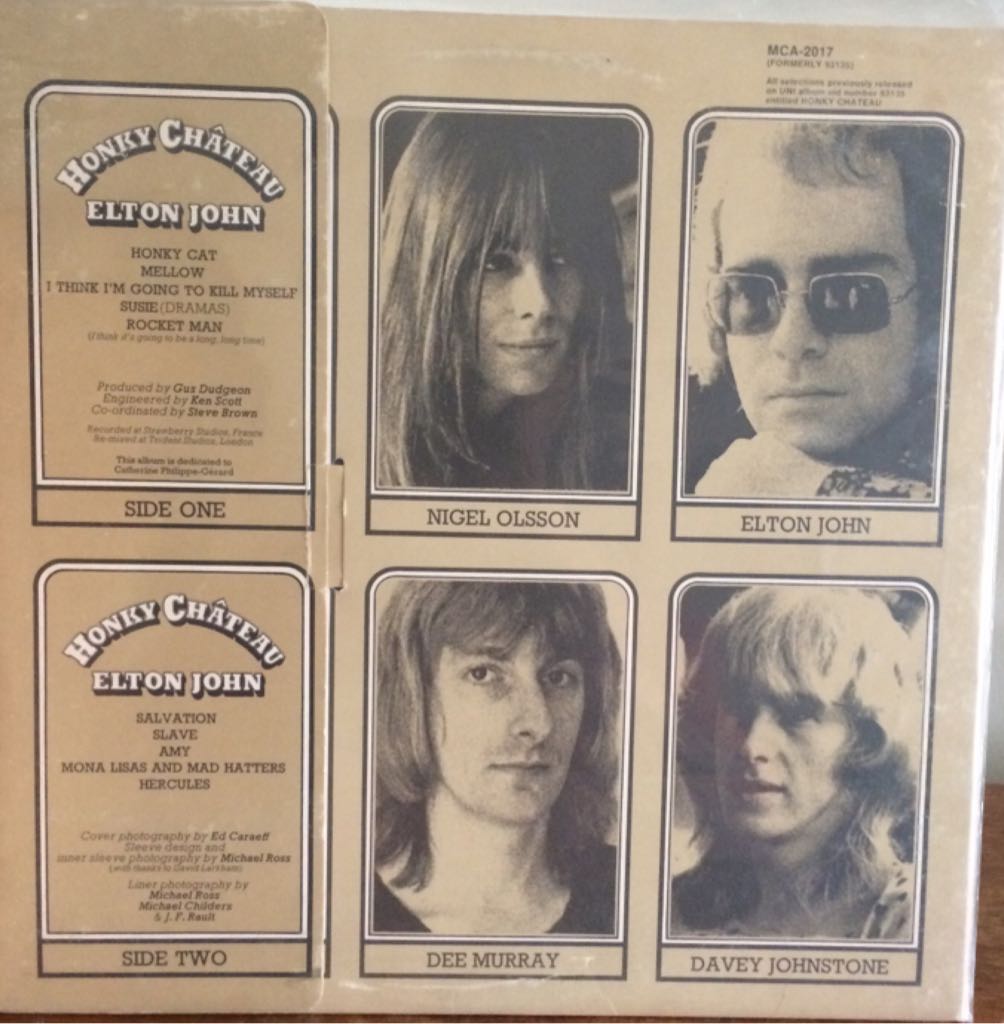 Honky Chateau - John, Elton music collectible - Main Image 2