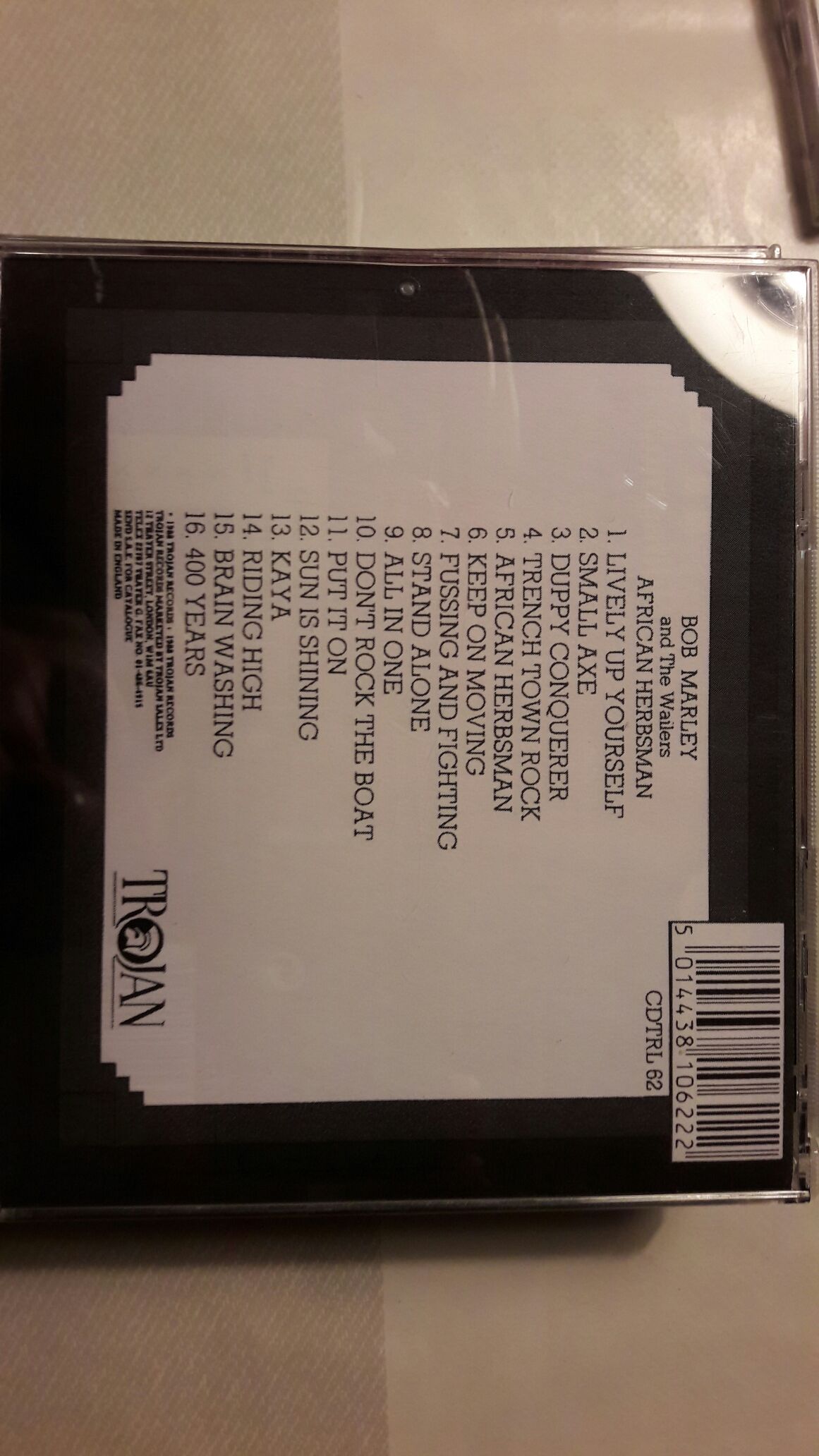 African Herbsman - Bob Marley music collectible - Main Image 2