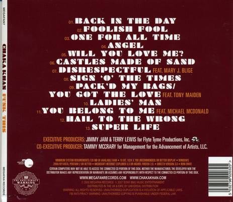 Funk This - Chaka Khan (CD) music collectible [Barcode 886971763225] - Main Image 2