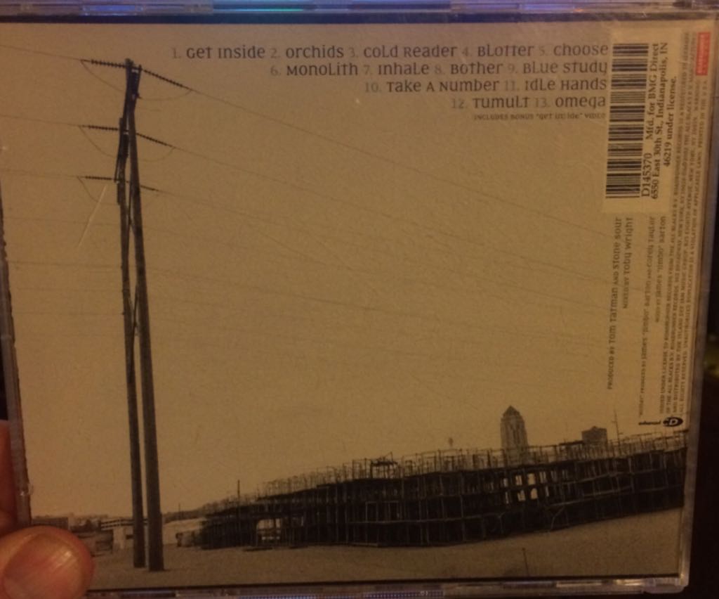 Stone Sour - Stone Sour (CD - 51) music collectible [Barcode 016861842529] - Main Image 2