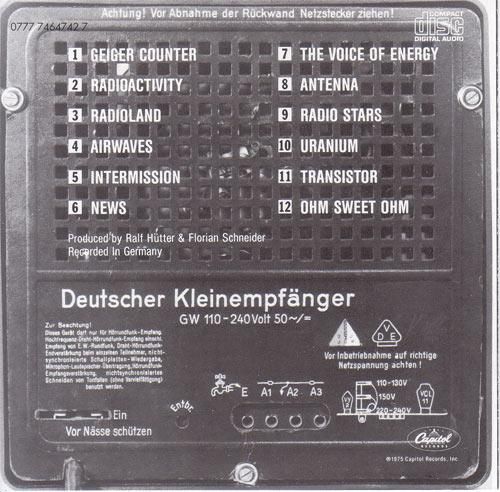Radio-Activity - Kraftwerk (12”) music collectible - Main Image 2