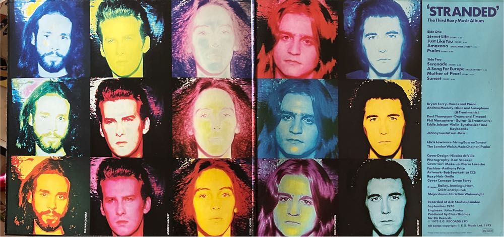 Stranded - Roxy Music (12” - 41) music collectible [Barcode 077778648123] - Main Image 4