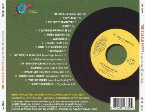 A Gathering Of Promises - Bubble Puppy (CD) music collectible [Barcode 030206138122] - Main Image 2