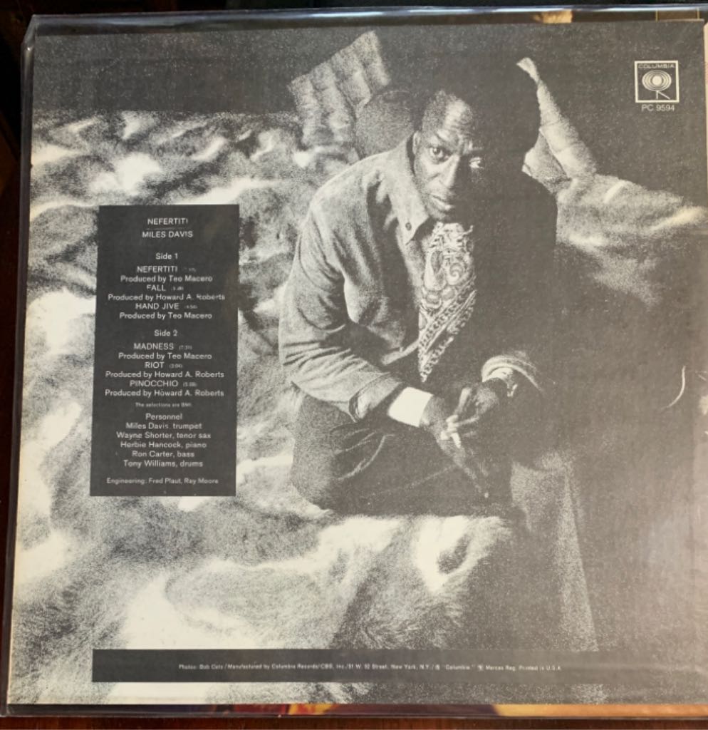 Nefertiti - Davis, Miles (12” - 66) music collectible [Barcode 4547366021165] - Main Image 2