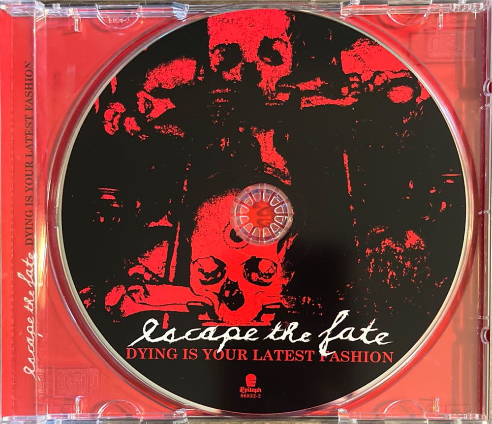 Dying Is Your Latest Fashion - Escape The Fate (CD - 43) music collectible [Barcode 045778683222] - Main Image 3