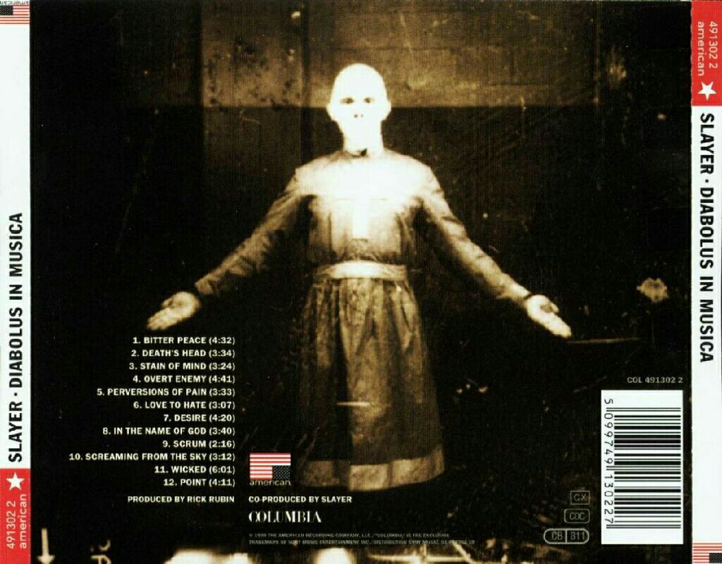 Diabolus In Musica - Slayer (CD) music collectible [Barcode 5099749130296] - Main Image 2