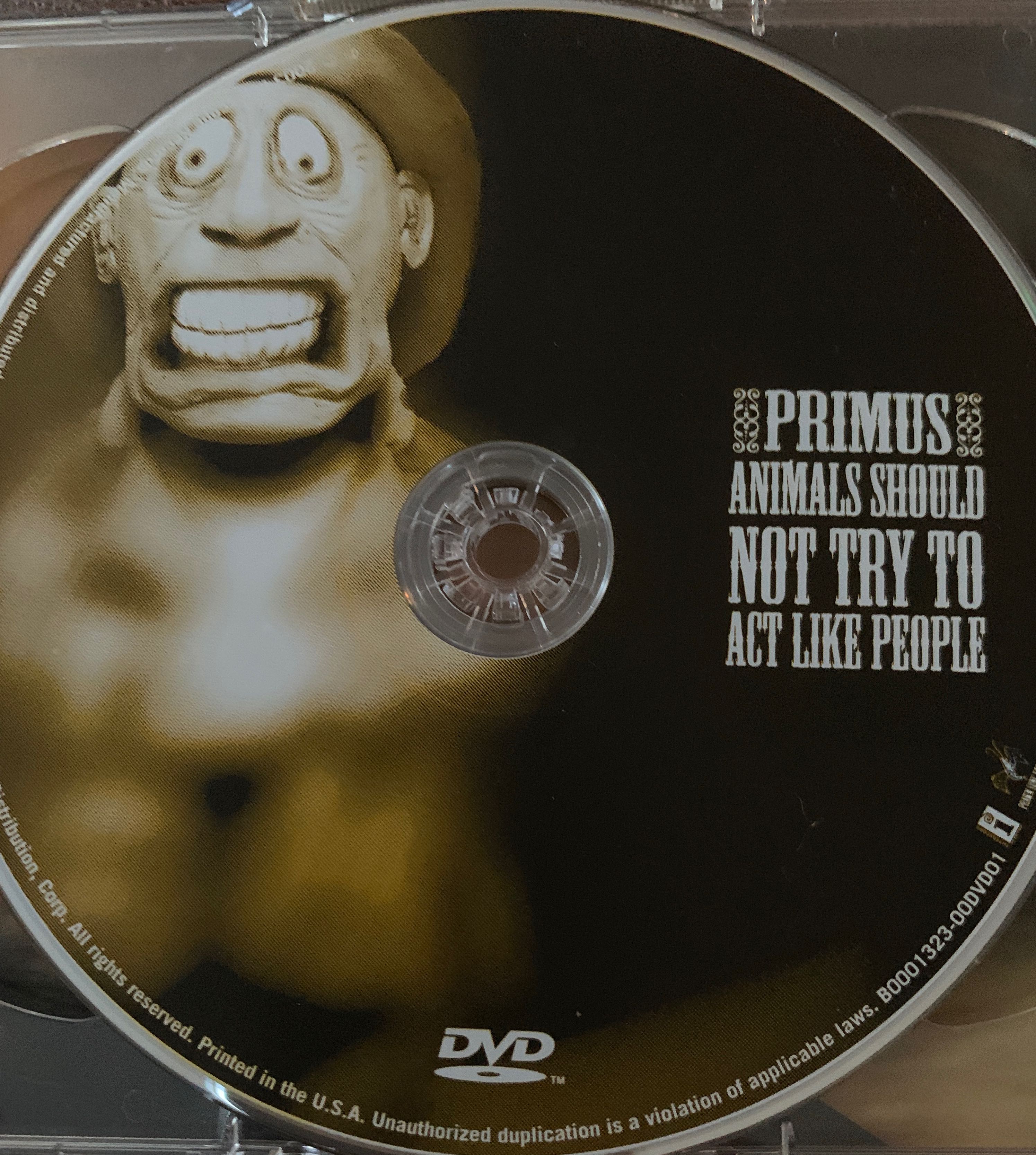 Animals Should Not Try To Act Like People - Primus (CD/DVD) music collectible [Barcode 602498609422] - Main Image 4