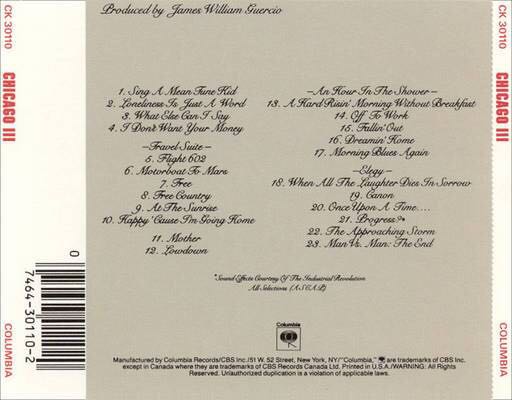 Chicago III - Chicago music collectible - Main Image 2