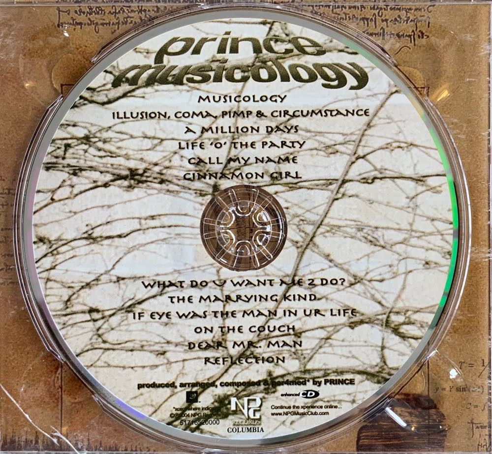 Musicology - Prince (CD) music collectible [Barcode 9399700117257] - Main Image 3