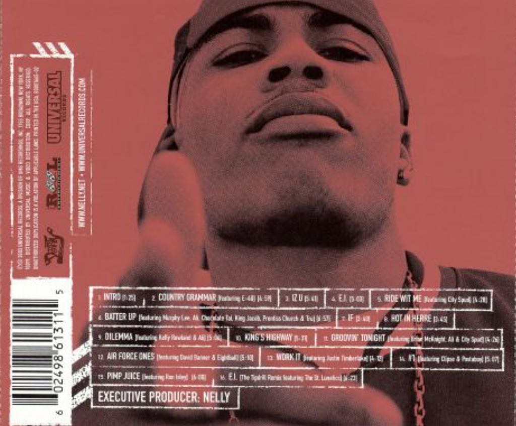 Da Derrty Versions: The Reinvention - Nelly (CD) music collectible [Barcode 602498613115] - Main Image 2