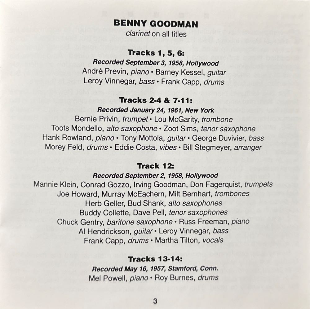 Yale Archives, Volume 8 - Goodman, Benny (CD - 55) music collectible [Barcode 016126509327] - Main Image 4