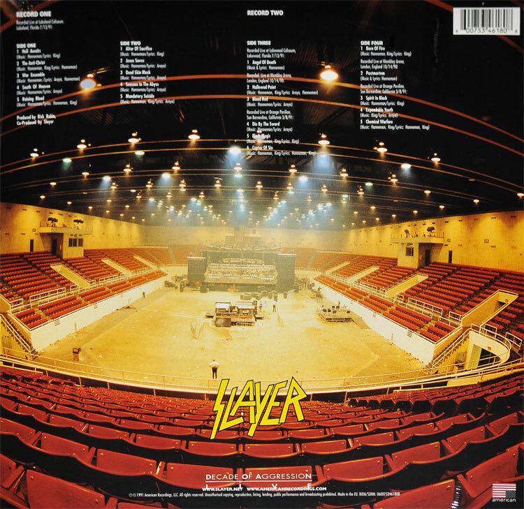 Decade Of Aggression - Slayer (CD - 80) music collectible [Barcode 600753461808] - Main Image 2
