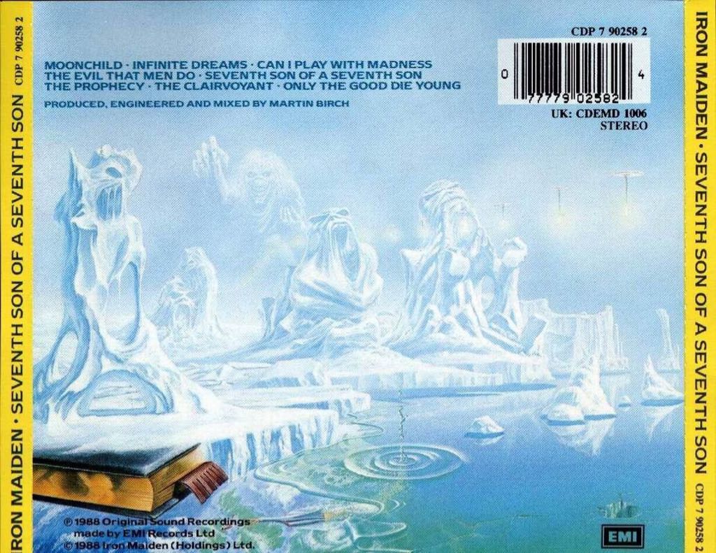 Seventh Son Of A Seventh Son - Iron Maiden (12” - 4351) music collectible - Main Image 2