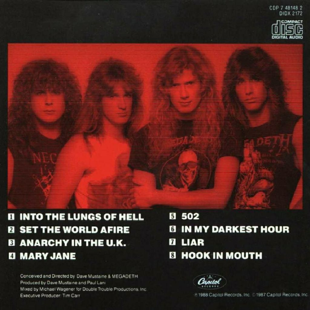 So Far, So Good...So What ! - Megadeth (Cassette - 0:00) music collectible [Barcode 077774814843] - Main Image 2