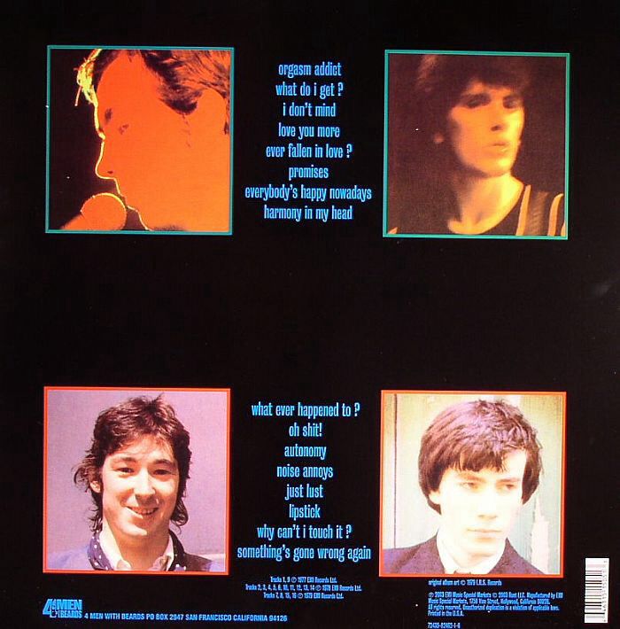 Singles Going Steady - Buzzcocks (12” - 4749) music collectible [Barcode 5099941324110] - Main Image 2