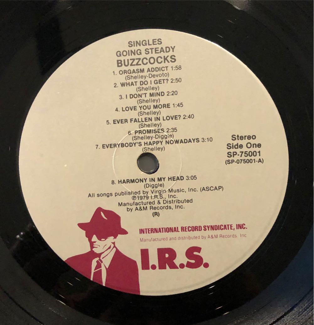 Singles Going Steady - Buzzcocks (12” - 4749) music collectible [Barcode 5099941324110] - Main Image 3