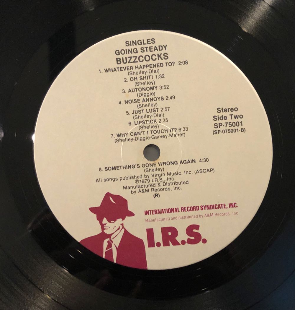 Singles Going Steady - Buzzcocks (12” - 4749) music collectible [Barcode 5099941324110] - Main Image 4