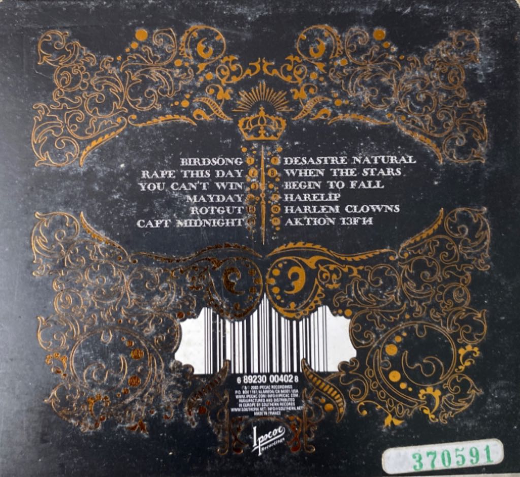 Mit Gas - Tomahawk (CD - 41) music collectible [Barcode 689230004028] - Main Image 2