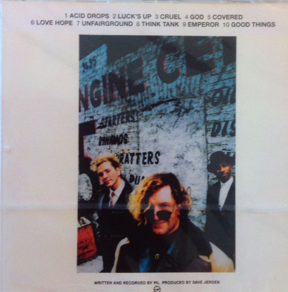 That What Is Not - Public Image Limited (CD) music collectible [Barcode 5099908801524] - Main Image 2