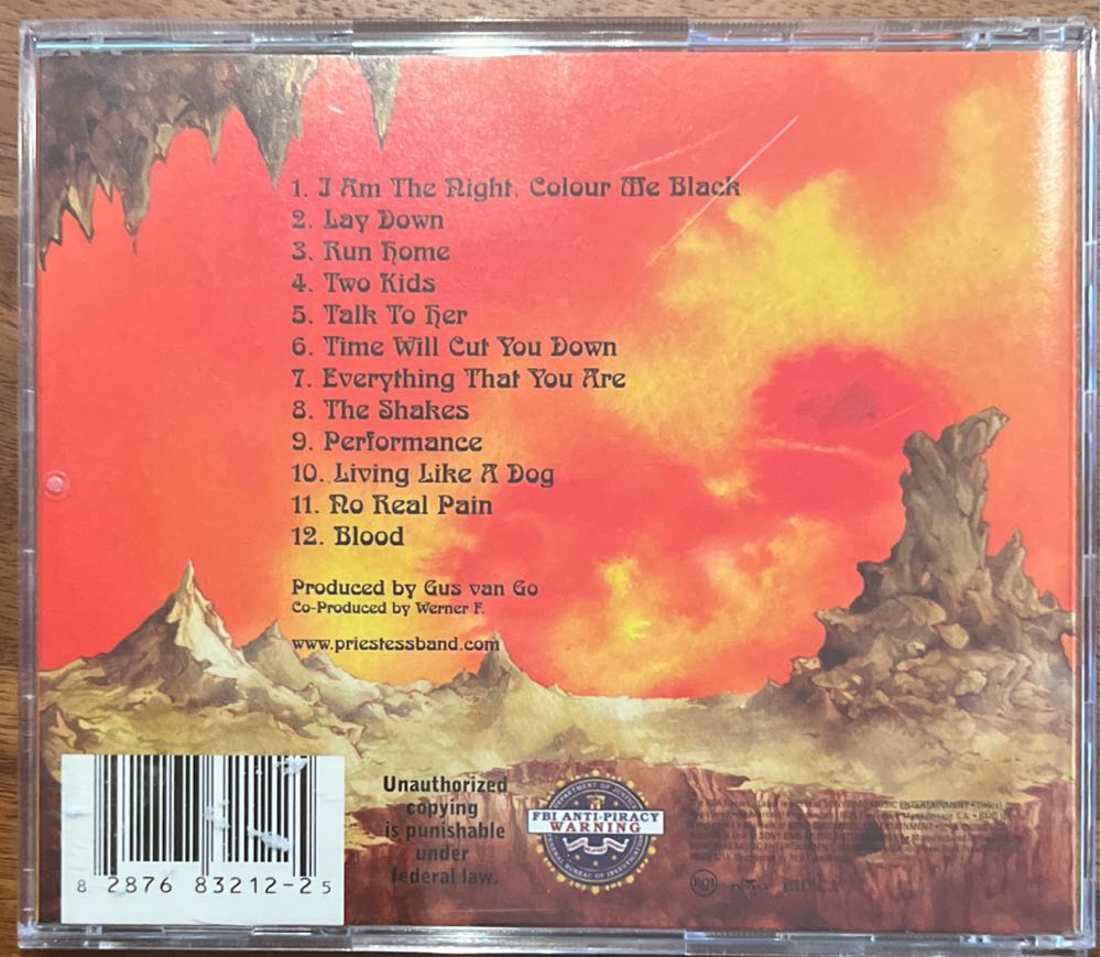 Hello Master - Priestess (CD) music collectible [Barcode 828768321225] - Main Image 2