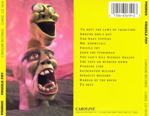 Frizzle Fry - Primus (CD) music collectible [Barcode 822550000428] - Main Image 2