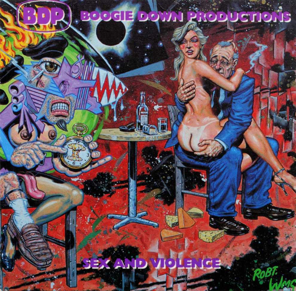 BDP: Sex and Violence - Boogie Down Productions (CD) music collectible [Barcode 5013705136528] - Main Image 4
