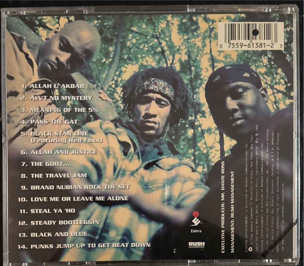In God We Trust - Brand Nubian (CD) music collectible [Barcode 075596138123] - Main Image 2