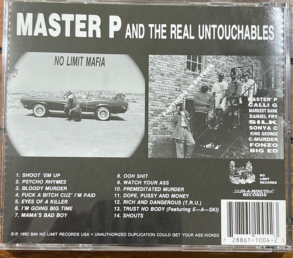 Mamas Bad Boy - Master P (CD) music collectible [Barcode 728861100423] - Main Image 2