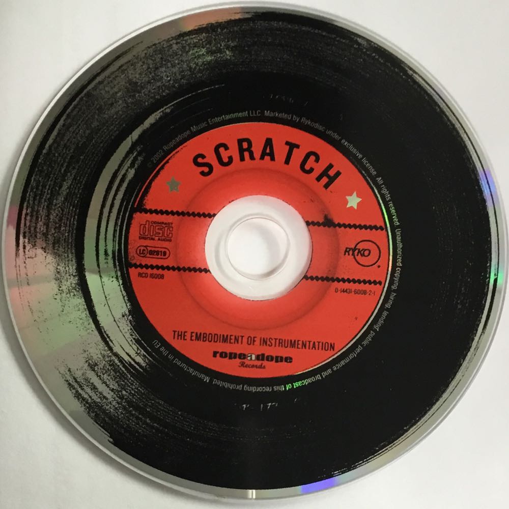 The Embodiment of Instrumentation - Scratch (CD - 55) music collectible [Barcode 014431600821] - Main Image 4