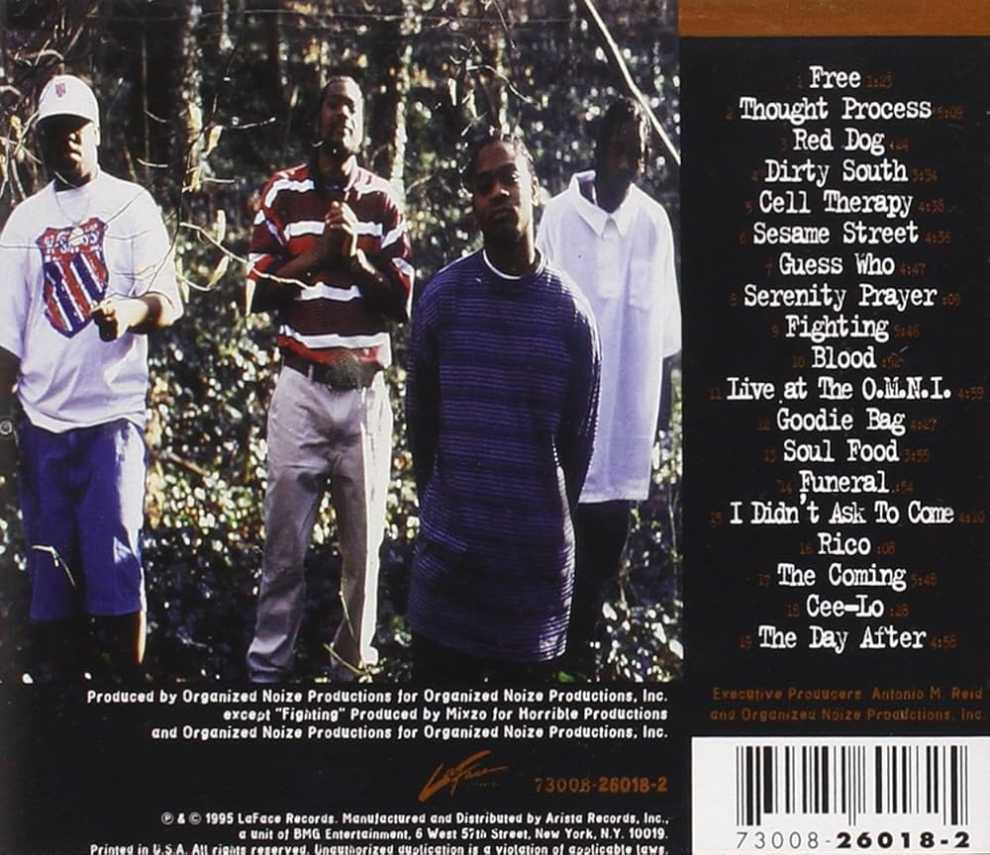 Goodie Mob: Soul Food - Goodie Mob (CD - 61) music collectible [Barcode 730082601825] - Main Image 3