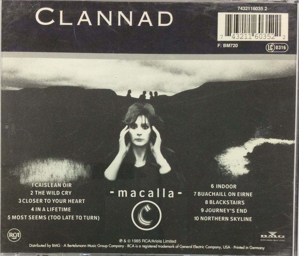 Macalla - Clannad (CD - 38) music collectible [Barcode 743211603522] - Main Image 3