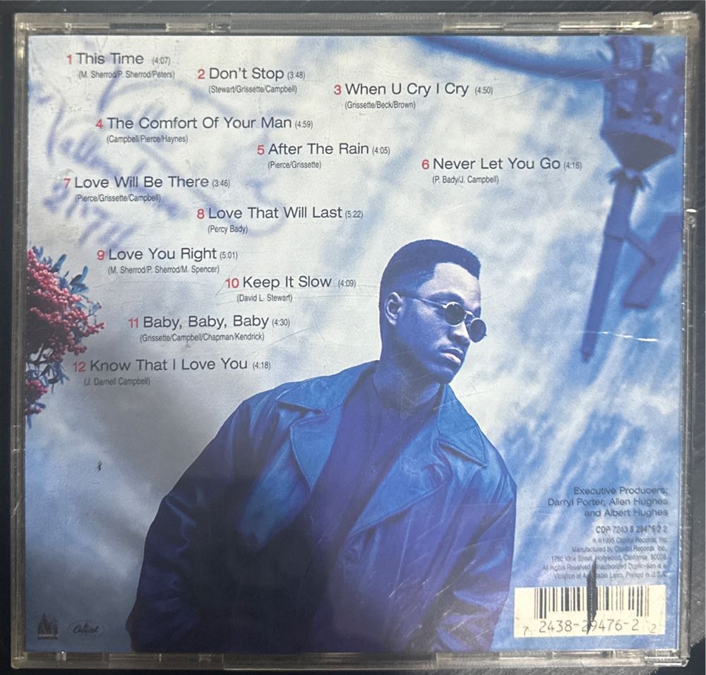 JESSE: NEVER LET YOU GO - Campbell, Jesse (CD) music collectible [Barcode 724382947622] - Main Image 2