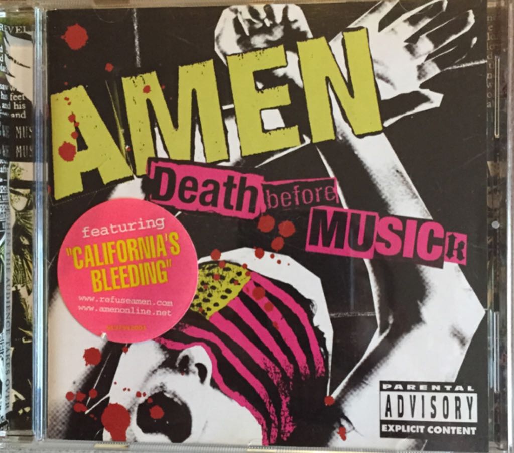 Death Before Musick - Amen (CD) music collectible [Barcode 5099751375425] - Main Image 1
