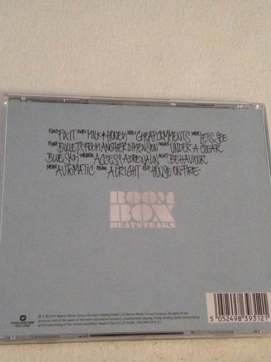 Boombox - Beatsteaks (CD) music collectible [Barcode 5052498393121] - Main Image 2