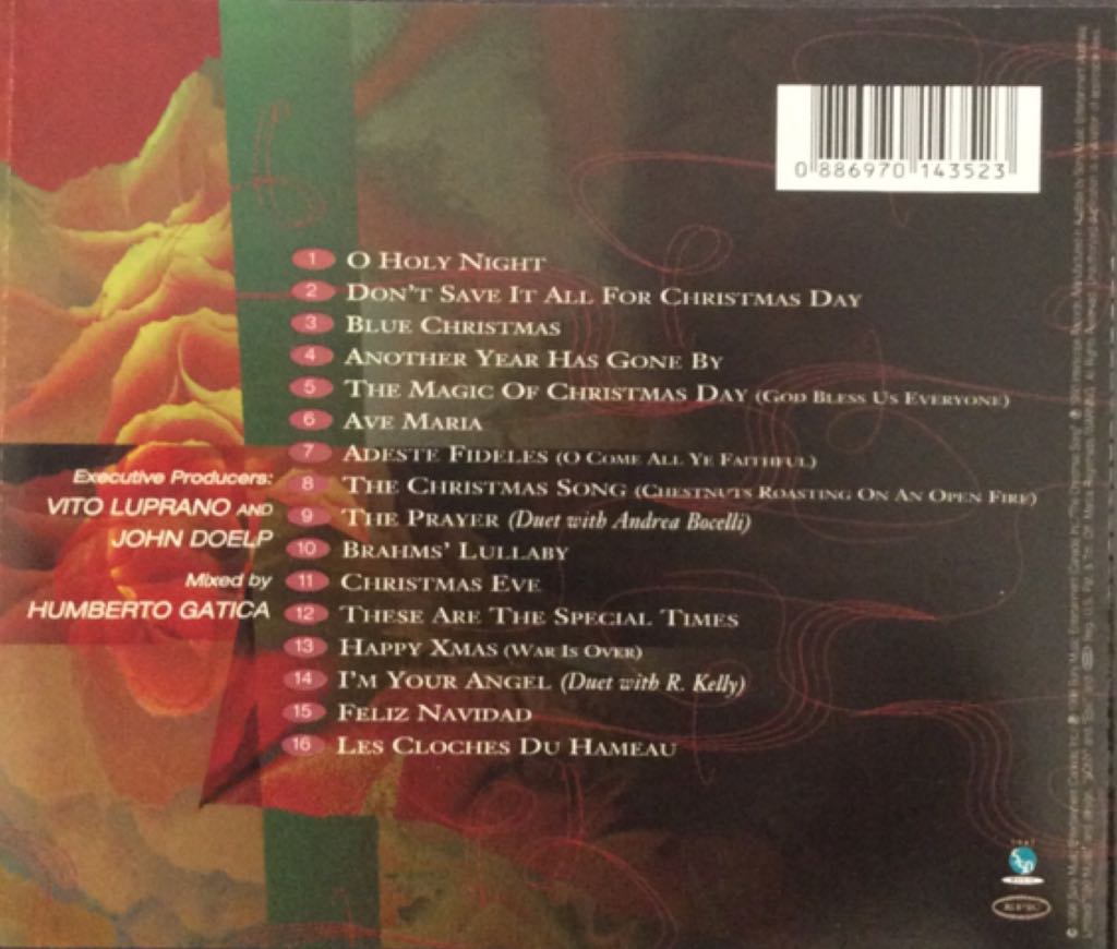 These Are Special Times - Celine Dion (CD) music collectible [Barcode 886970143523] - Main Image 2