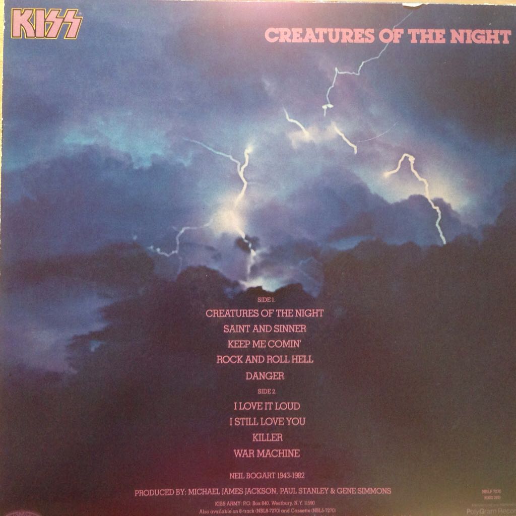 Creatures Of The Night - Kiss (12” - 39) music collectible - Main Image 2