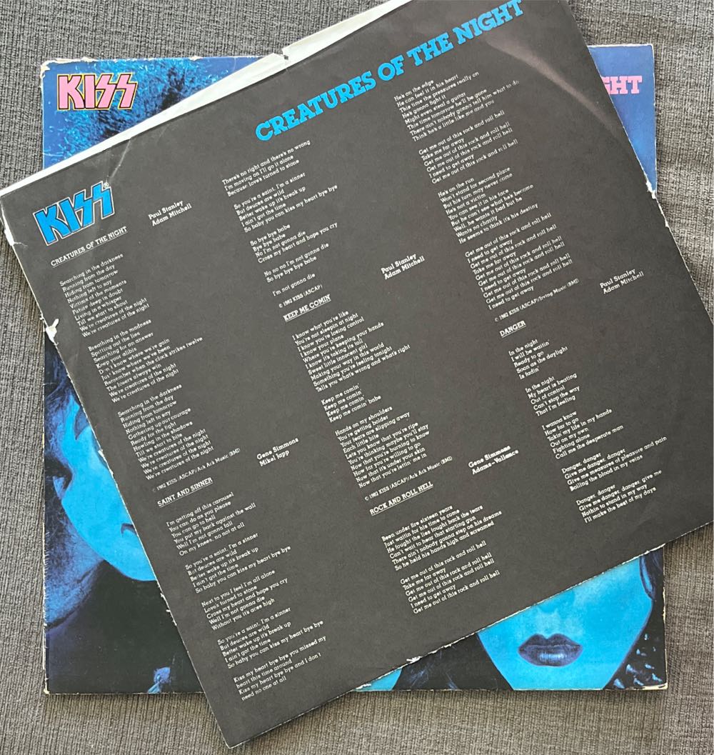 Creatures Of The Night - Kiss (12” - 39) music collectible - Main Image 4